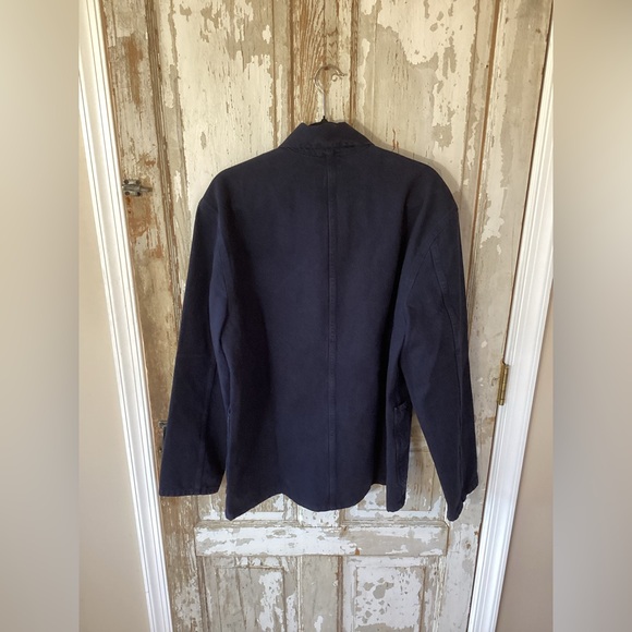 Madewell Deep Indigo Denim Chore Jacket - M - Sample - Picture 3 of 13